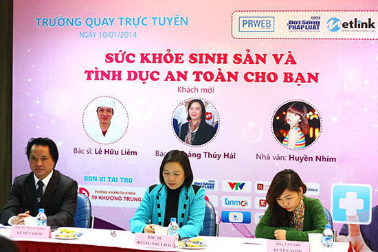 Trường quay 'Sức khỏe sinh sản và tình dục an toàn': thiết thực và hữu ích
